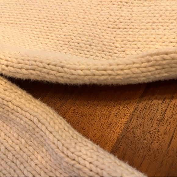 JENNI KAYNE | Classic Crewneck Sweater XS Ivory - Picture 10 of 12